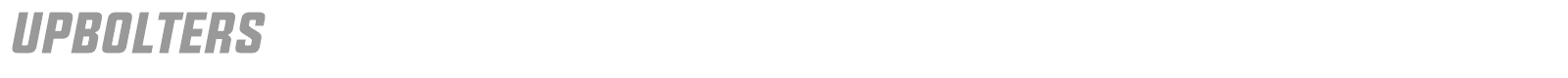 Upbolters font preview